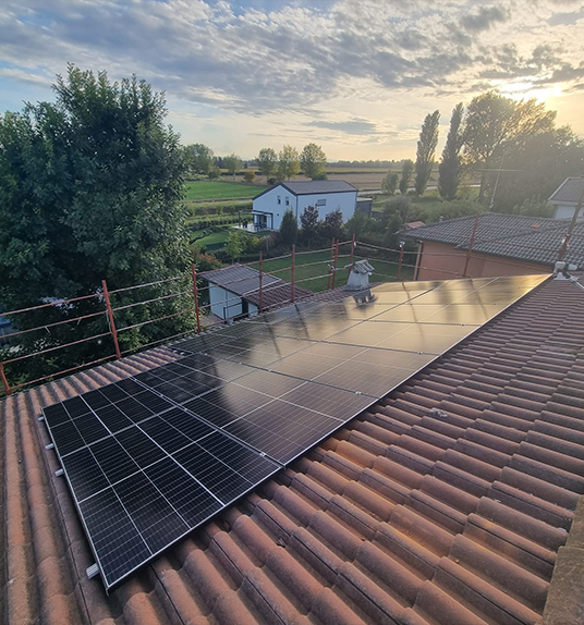 Installazione impianto fotovoltaico con batterie di accumulo a Brescia